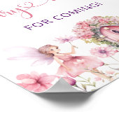 Fairy Enchanted Forest Birthday Vielen Dank Poster (Ecke)
