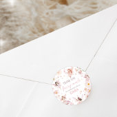 Fairy Enchanted Garden Geburtstagsparty Runder Aufkleber