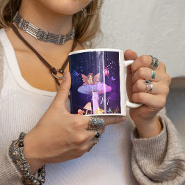 Fairy Enchanted Mushroom Magic Personal Kaffeetasse