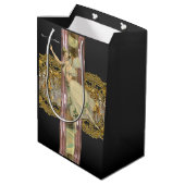 Fairy Erinnerung Weihnachten Mittlere Geschenktüte (Rückseite Schrägansicht)