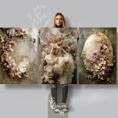 Fairy Ethereal Fantasy Butterfly Botanical Geschenkpapier Set