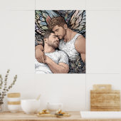 Fairy ever After - Masculine Male Fairy Poster (Küche)