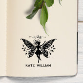 Fairy ex libris Briefmarke Gummistempel