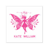 Fairy ex libris permastempel (Design)