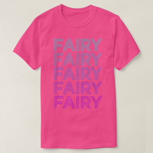 Fairy Fairycore Retro T-Shirt (Design vorne)