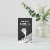 Fairy Fairyland Vintag Art Visitenkarte (Stehend Vorderseite)