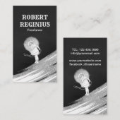 Fairy Fairyland Vintag Art Visitenkarte (Vorne/Hinten)