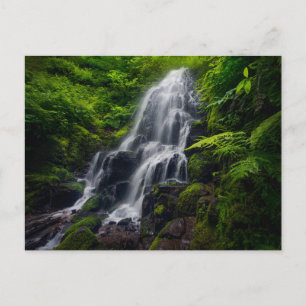 Fairy Falls Colombia River Gorge Oregon. Postkarte