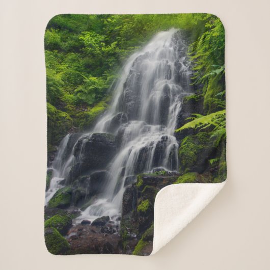 Fairy Falls | Colombia River Gorge Oregon. Sherpadecke (Vorderseite)