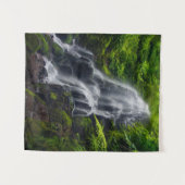 Fairy Falls | Colombia River Gorge Oregon. Wandteppich (Vorderseite (Horizontal))