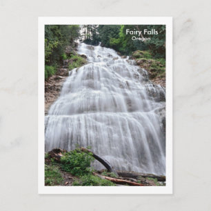 Fairy Falls, Oregon Postkarte