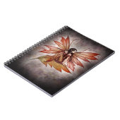 Fairy Fantasy Art Notebook von Molly Harrison Notizblock (Linke Seite)