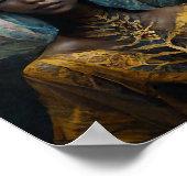 Fairy Fantasy Art Poster (Ecke)