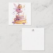 Fairy Fantasy Birthday Note Card Mitteilungskarte (Vorne/Hinten)