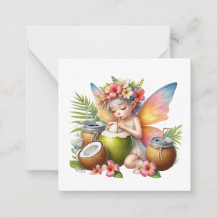 Fairy Fantasy Note Card Mitteilungskarte