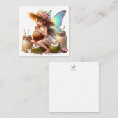 Fairy Fantasy Note Card Mitteilungskarte (Vorne/Hinten)