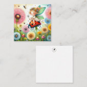Fairy Fantasy Note Card Mitteilungskarte (Vorne/Hinten)