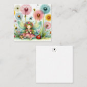 Fairy Fantasy Note Card Mitteilungskarte (Vorne/Hinten)