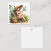 Fairy Fantasy Note Card Mitteilungskarte (Vorne/Hinten)