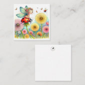 Fairy Fantasy Note Card Mitteilungskarte (Vorne/Hinten)