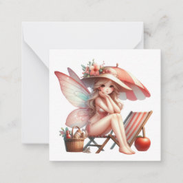 Fairy Fantasy Note Card Mitteilungskarte