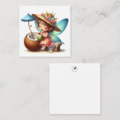 Fairy Fantasy Note Card Mitteilungskarte (Vorne/Hinten)