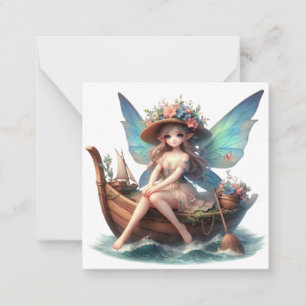 Fairy Fantasy Note Card Mitteilungskarte