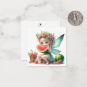 Fairy Fantasy Note Card Mitteilungskarte (Vorderseite/Rückseite Beispiel)