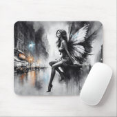 Fairy Fantasy regnerische Nachtstraßen träumen Wel Mousepad (Mit Mouse)