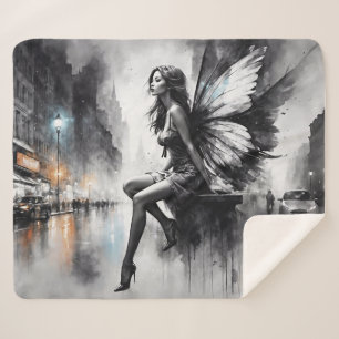 Fairy Fantasy regnerische Nachtstraßen träumen Wel Sherpadecke