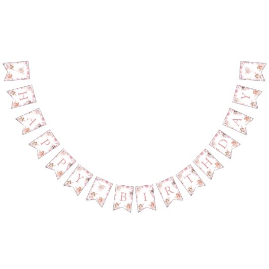 Fairy First Birthday Banner (Alle)