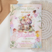 Fairy First Birthday Einladung