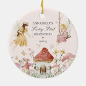 Fairy First Birthday Enchanted Keepake Ornament (Hinten)
