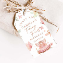 Fairy First Birthday Girl Danke