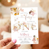 Fairy First Birthday Invitation Einladung