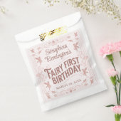 Fairy First Birthday Pink Sweet Girls Bday Party Geschenktütchen (Versiegelt)