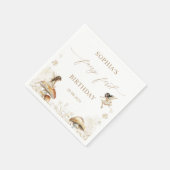 Fairy First Birthday Serviette (Ecke)