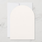 Fairy First Birthday Woodland Floral Einladung (Rückseite)