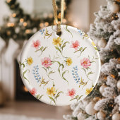 Fairy First Christmas 1st Birthday Enchanted Keramik Ornament