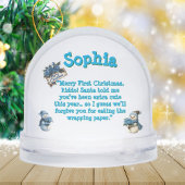 Fairy First Christmas Foto Snow Globe Schneekugeln