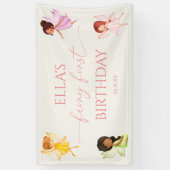 Fairy First Enchanted Fairies 1. Geburtstag Party Banner (Vertikal)
