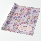 Fairy First Enchanted Woodland 1. Geburtstag Geschenkpapier (Ungerollt)