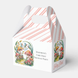 Fairy First Girl Birthday Party Geschenkschachtel