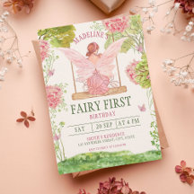 Fairy First Girl's 1. Geburtstag