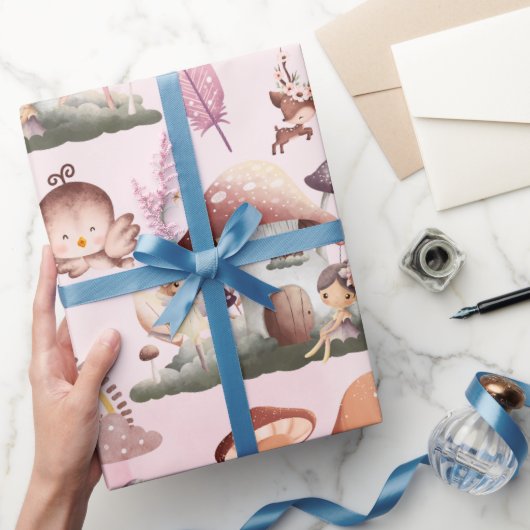 Fairy First Girl's 1. Geburtstag Geschenkpapier (Schenken)