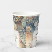 Fairy First Girl's 1. Geburtstag Pappbecher (Rechts)