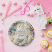 Fairy First Girl's 1. Geburtstag Pappteller (Party)