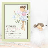 Fairy First Girl's 1. Geburtstag Party Personalisi Einladung