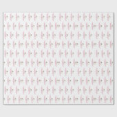 Fairy First Girl's 1. Geburtstag Party Personalisi Geschenkpapier (Flach)