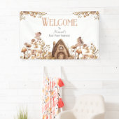 Fairy First Magic Boho Birthday Banner (Insitu)